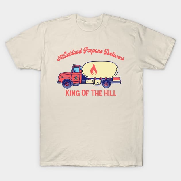 Strickland Propane Delivers T-Shirt by asterami